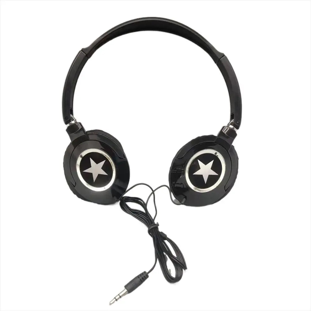 Sound Wired Headphones Over Ear Headset Bass, HiFi Sound Music, Stereo Earphones Flexible Adjustable Headset For PC Mobile