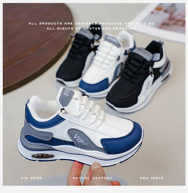 2025 New All-Season Breathable Lightweight Forrest Gump Inspired Running Sneakers for Boys and Girls Winter Compatible