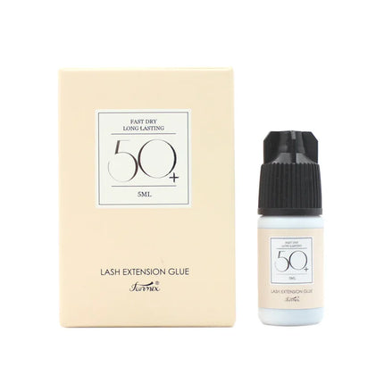 Funmix High Quality Strong Hold Diy Lash Extension Glue Packaging Adhesive 0.5 Container Private Label pink Lash Glue