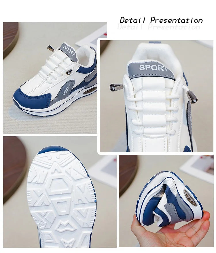 2025 New All-Season Breathable Lightweight Forrest Gump Inspired Running Sneakers for Boys and Girls Winter Compatible