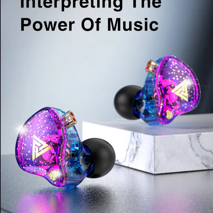 QKZ AK6 Pro Earphone Detachable Wired Headphones with Mic Noice Cancelling Headset Gamer Musician Monitor Earbuds For Xiaomi