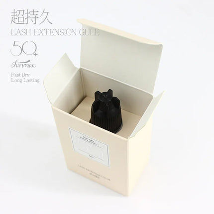 Funmix High Quality Strong Hold Diy Lash Extension Glue Packaging Adhesive 0.5 Container Private Label pink Lash Glue