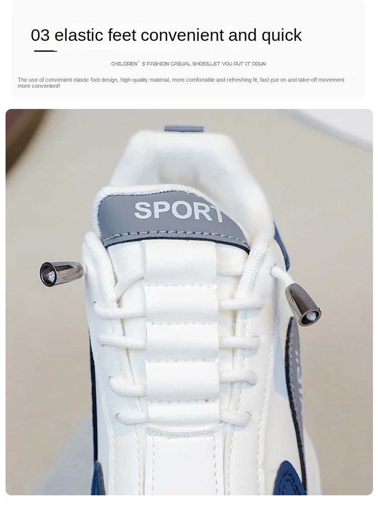 2025 New All-Season Breathable Lightweight Forrest Gump Inspired Running Sneakers for Boys and Girls Winter Compatible