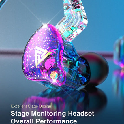 QKZ AK6 Pro Earphone Detachable Wired Headphones with Mic Noice Cancelling Headset Gamer Musician Monitor Earbuds For Xiaomi