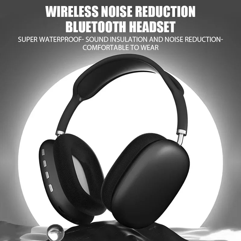Newest Headphone Wireless, Bluetooth Headset With Mic Noise, Cancelling Headsets Stereo Sound, Earphone Sports Gaming, Headphones