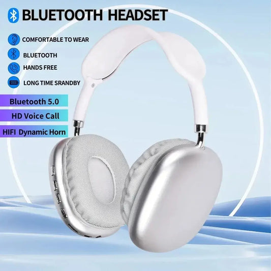 Newest Headphone Wireless, Bluetooth Headset With Mic Noise, Cancelling Headsets Stereo Sound, Earphone Sports Gaming, Headphones