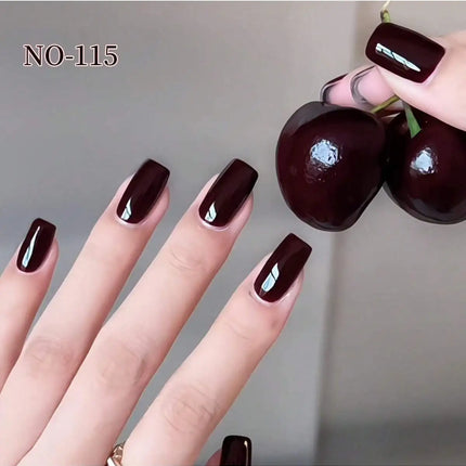 XEIJAYI 3pcs 15ML Gel Nail Polish  - Red Shades, Glossy & Matte Finish, UV/LED Cured, Lead-Free, Alcohol-Free Gel