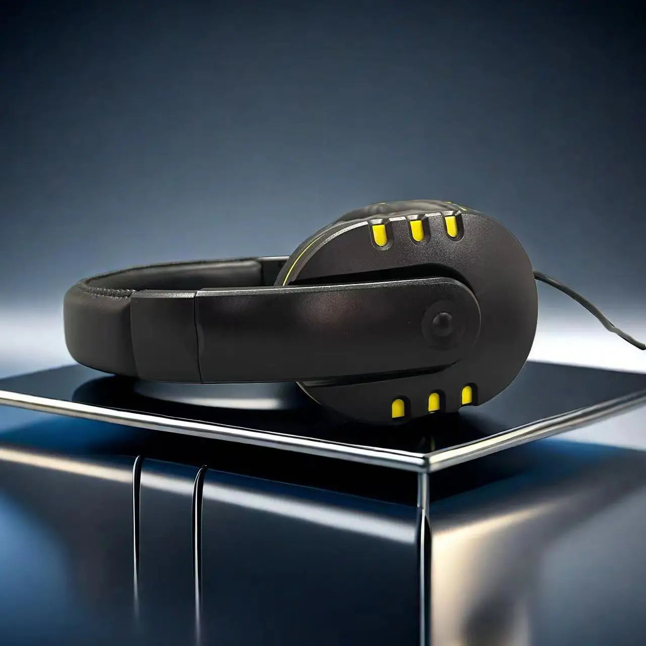 7260 Wired Headphones with, Microphone，Suitable for work, meetings、Study Recording、Entertainment Games，Compatible：PS4/PS5/Xbox One