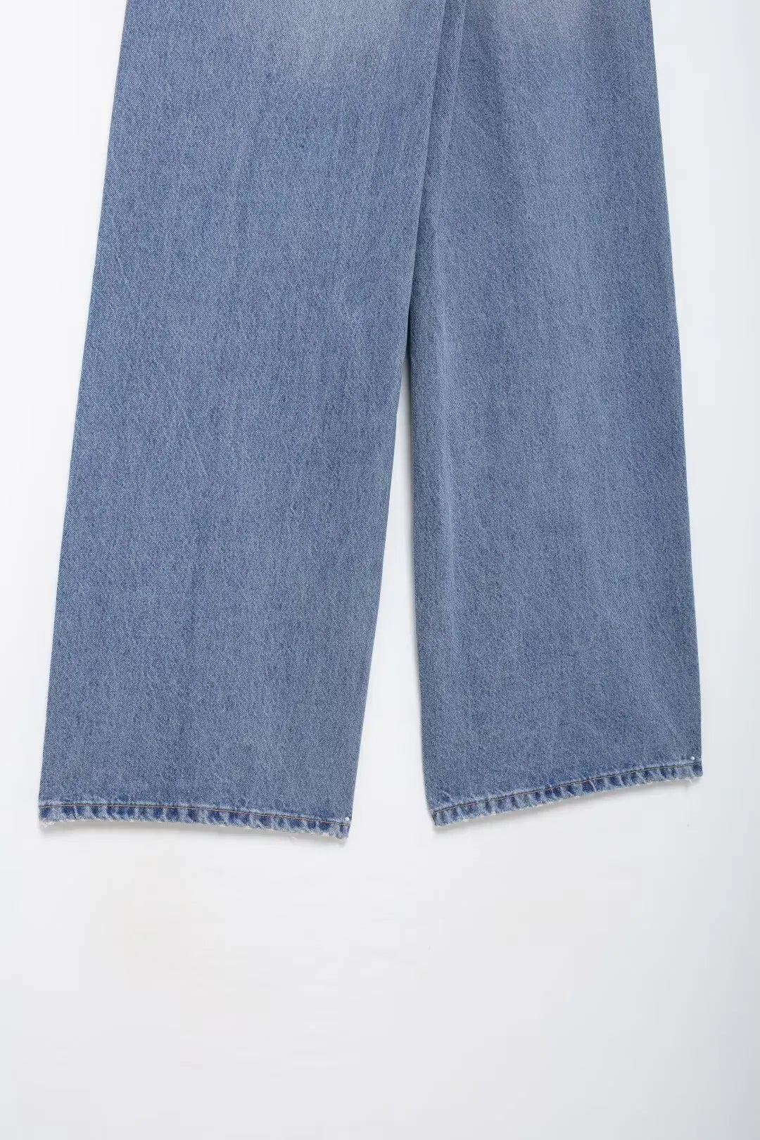 Women’s Wide Leg Jeans, High Waist Casual Denim