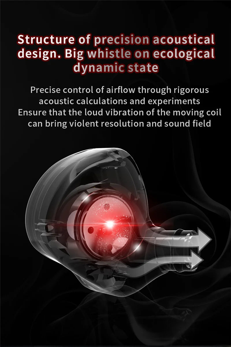 Sports Earphone InEar DrivebyWire with Microphone Extra Bass Cellphone Headset Magic Sound