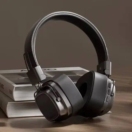 2025 New Retro On Ear Headphones Wireless Bluetooth Headsets DJ Stereo Sounds Bluetooth 5.3 Foldable Headset Gamer Choice
