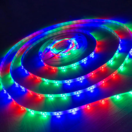 16ft/49ft/98ft/196ft Long LED Strip Lights - Color-Changing RGB Music Sync LED Rope Lights With 44-Key Remote And Phone App Cont