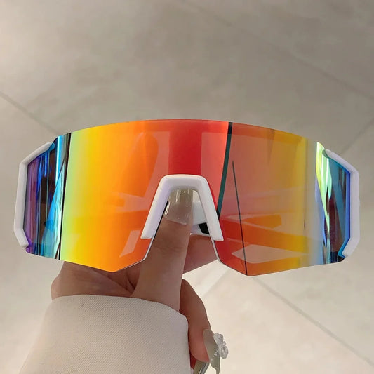 Outdoor Sport Goggle Sunglasses, Women For Men Luxury Brand, Designer Vintage Sun Glasses, Popular Punk Skiing Windproof Shades