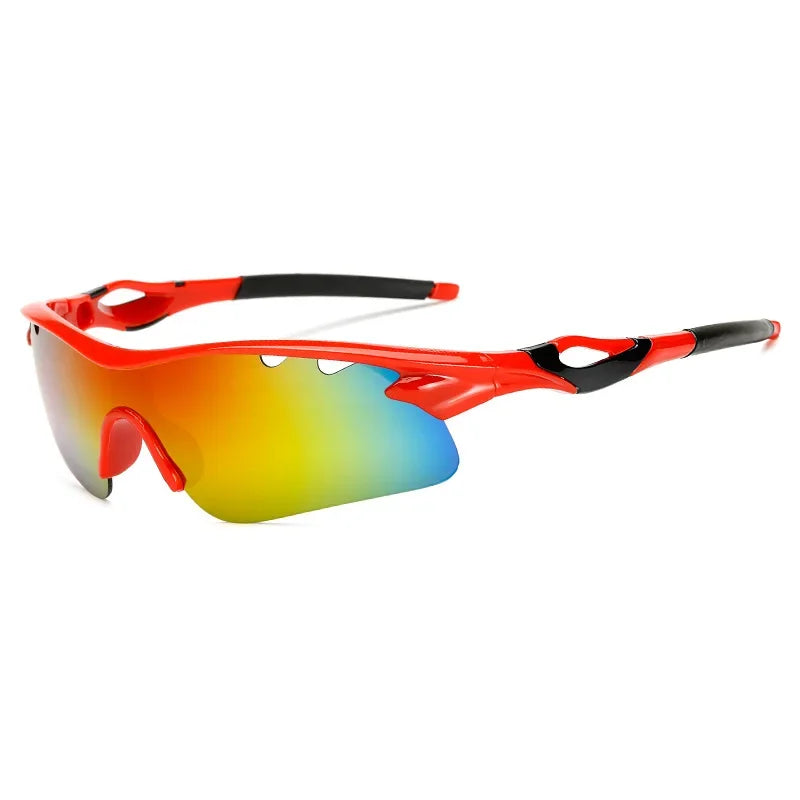 Men and Women Cycling Glasses, Mens Sunglasses for Men Outdoor, Eyewares Sports Sun Glasses, Multi Color Lens Unisex Glasses