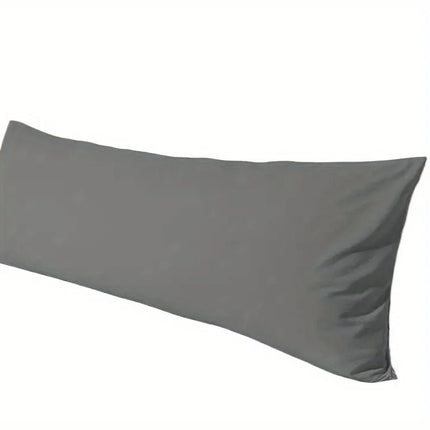1pc Luxurious Body Pillow Cover - Double Brushed Polyester, 20"x54" , Super Soft Pillowcase Protector