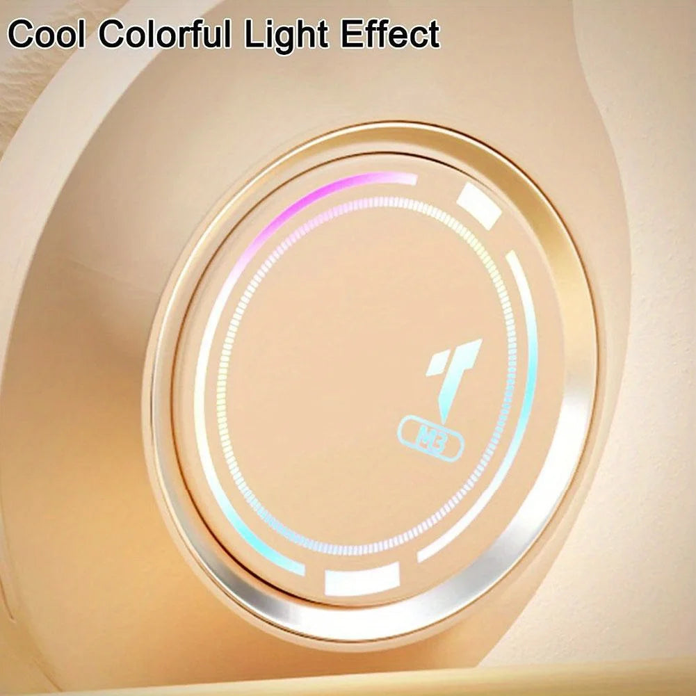 Bluetooth Headphone Wireless, Headset Over The Ear High Fidelity, Bass Stereo With Microphone Music, Gaming Foldable Headsets