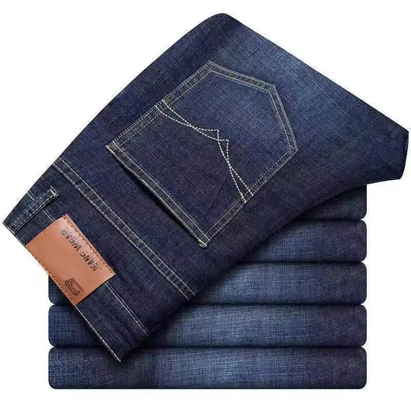 Men’s Classic Stretch Straight Jeans