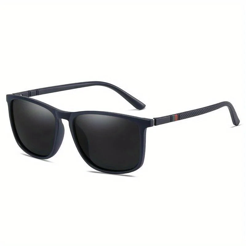 Sports Sunglasses for Men, Polarized Comfortable Wear Square Sun Glasses, Male Light Weight Eyewear Accessory with Origina UV400