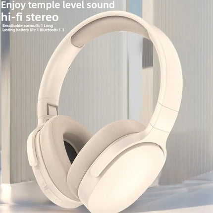 Head-mounted Wireless Bluetooth Headphones Wireless Comfort Heavy Bass Earphones Stereo Sport Gaming Long Battery Earphones