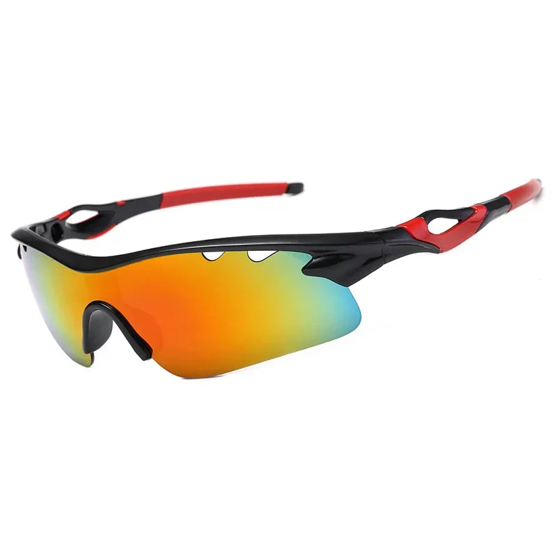 Men and Women Cycling Glasses, Mens Sunglasses for Men Outdoor, Eyewares Sports Sun Glasses, Multi Color Lens Unisex Glasses