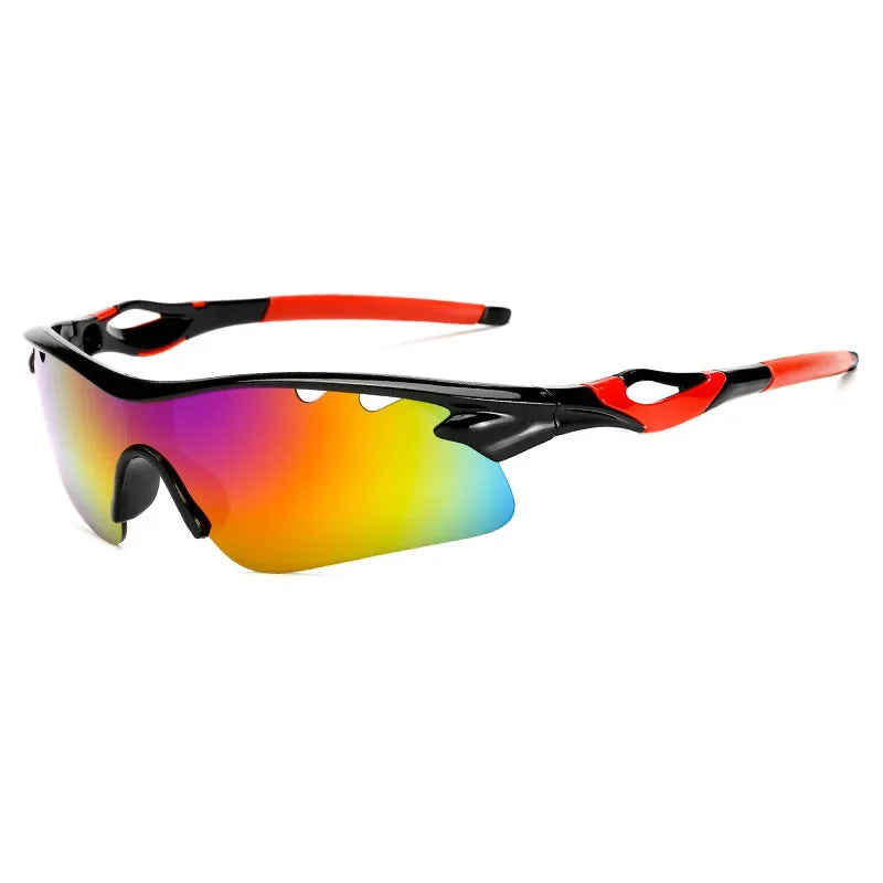 Men and Women Cycling Glasses, Mens Sunglasses for Men Outdoor, Eyewares Sports Sun Glasses, Multi Color Lens Unisex Glasses