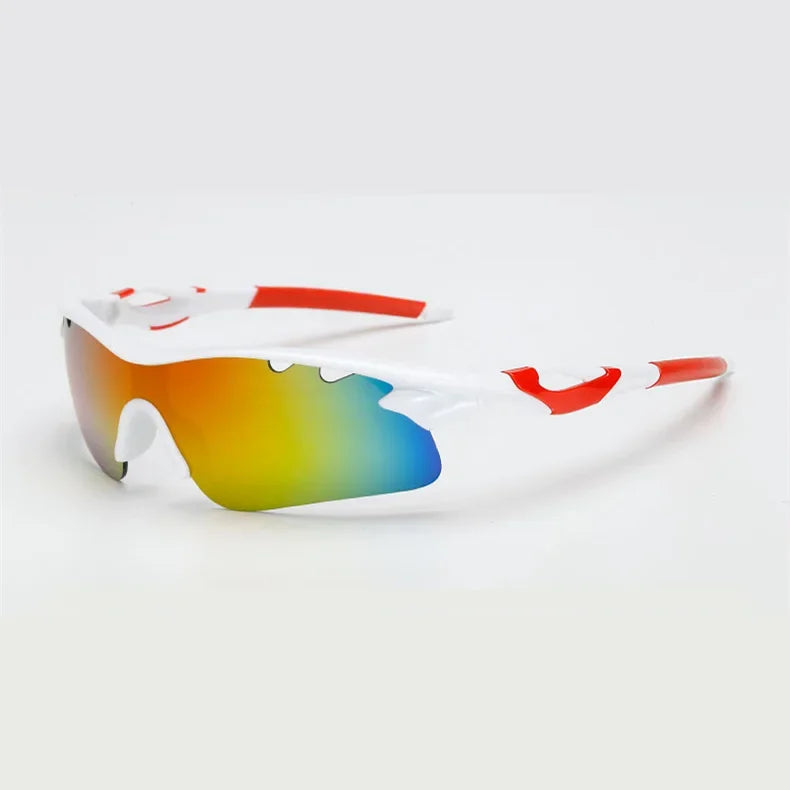 Men and Women Cycling Glasses, Mens Sunglasses for Men Outdoor, Eyewares Sports Sun Glasses, Multi Color Lens Unisex Glasses