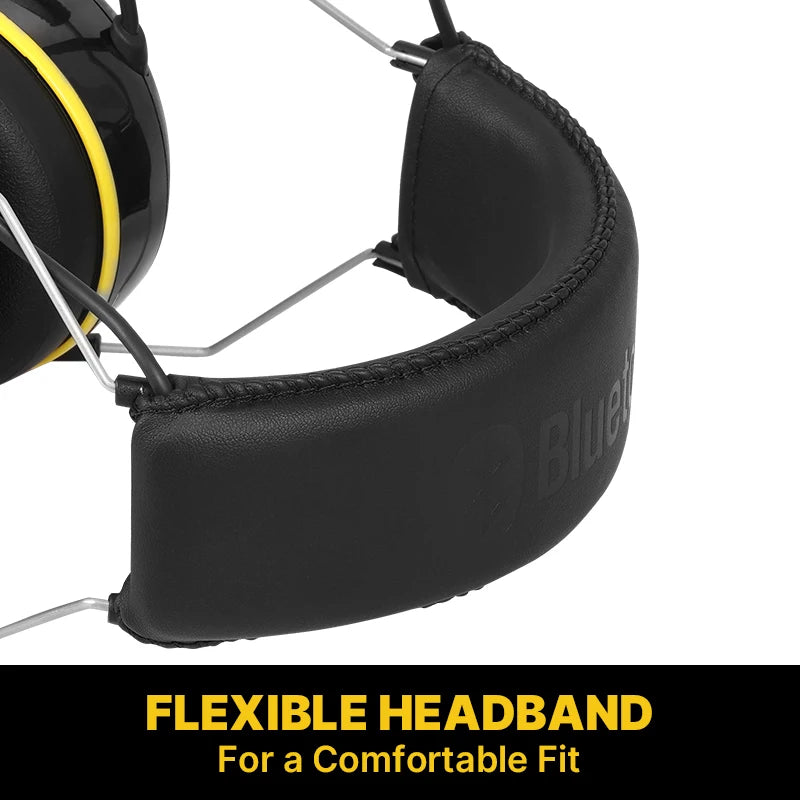 Electronic Headphone 5.0 Bluetooth, Earmuffs Hearing Protection, Headphones for Music Safety Noise, Reduction Charging