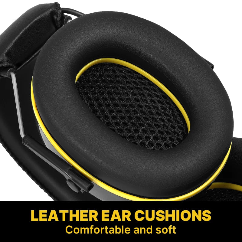 Electronic Headphone 5.0 Bluetooth, Earmuffs Hearing Protection, Headphones for Music Safety Noise, Reduction Charging