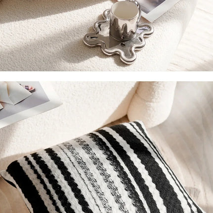 Luxury Nordic Pillow Covers Soft Fabric Modern Minimalist Design For Bed Living Room Decor Light Home Textile Accessories Clean