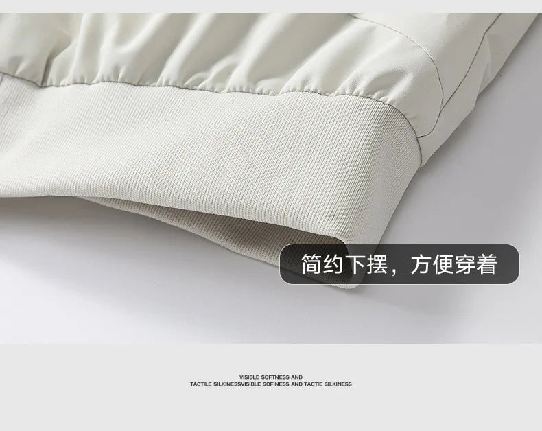 Men’s Casual Autumn & Winter Jacket – Zipper Coat with Pockets