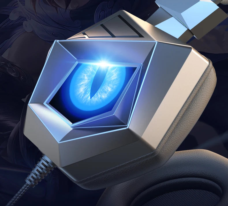 Headphones 3.5mm Wired Gaming, Headset Earphones Music For PS4, Play Station 4 Game PC Chat, computer With Microphone