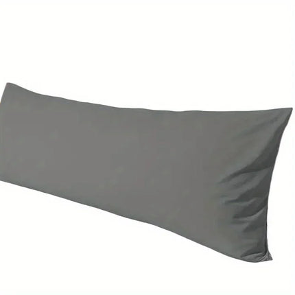 1pc Luxurious Body Pillow Cover - Double Brushed Polyester, 20"x54" , Super Soft Pillowcase Protector