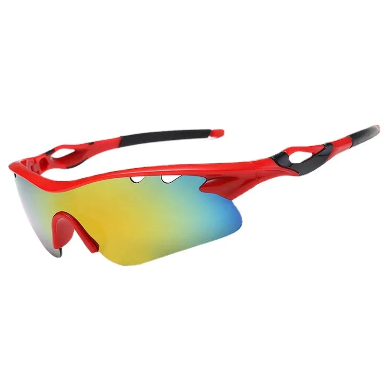 Men and Women Cycling Glasses, Mens Sunglasses for Men Outdoor, Eyewares Sports Sun Glasses, Multi Color Lens Unisex Glasses