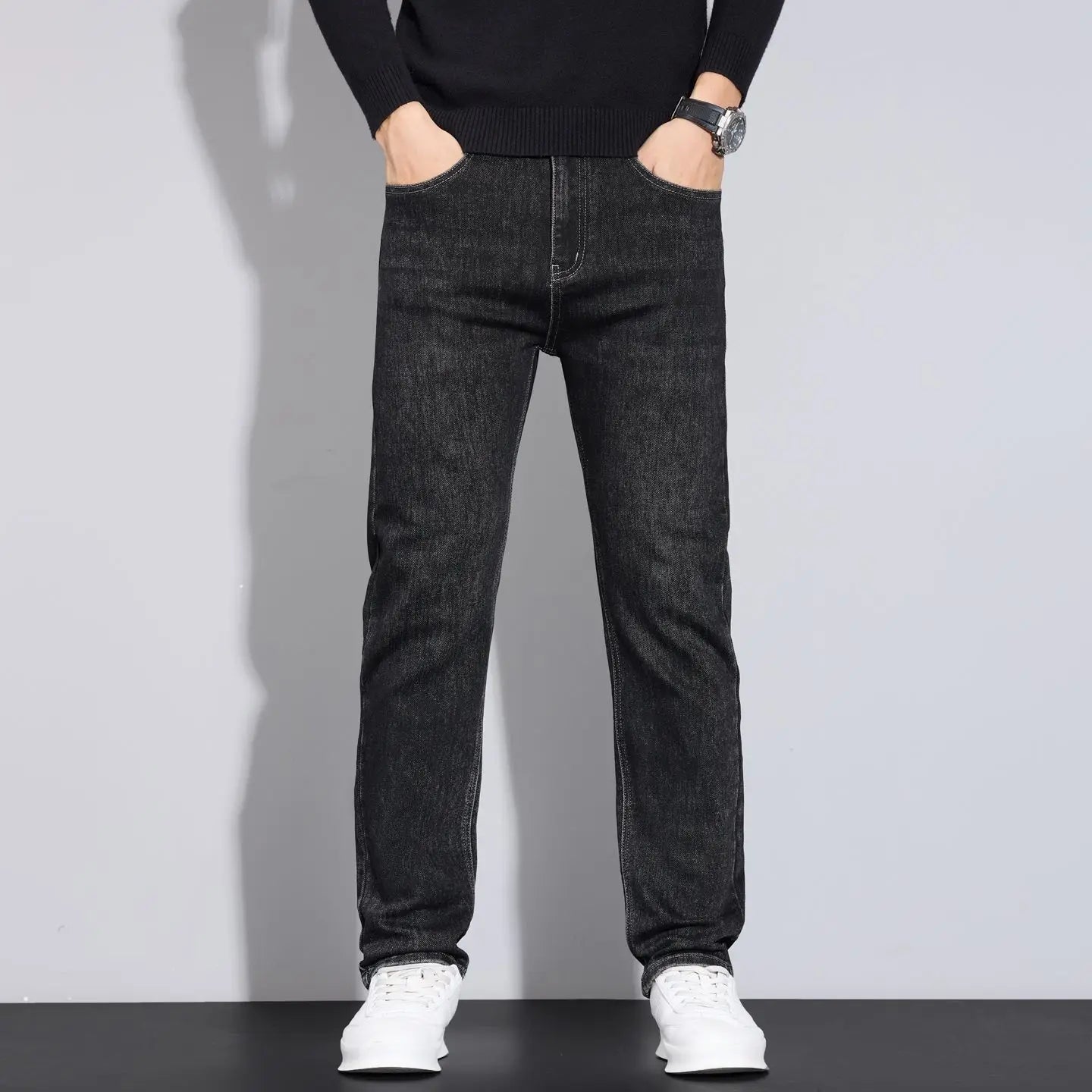 Casual Stretch Work Jeans for Men