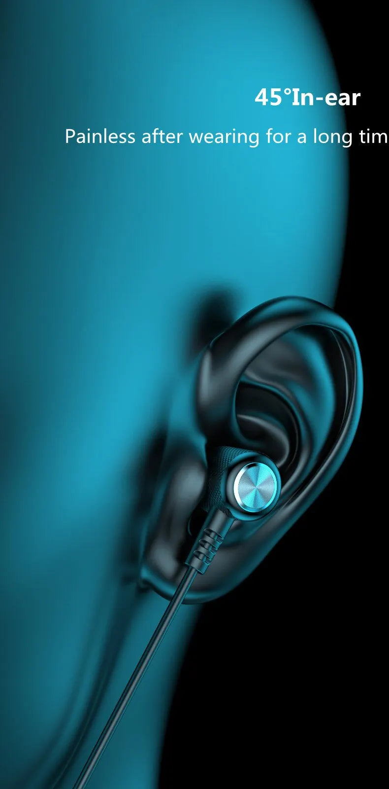 Wireless Headphones Bluetooth 5.0, Neckband Earphones Silicone Hifi, 9D Stereo Sports Headset Halter, Waterproof Magnetic Earbuds