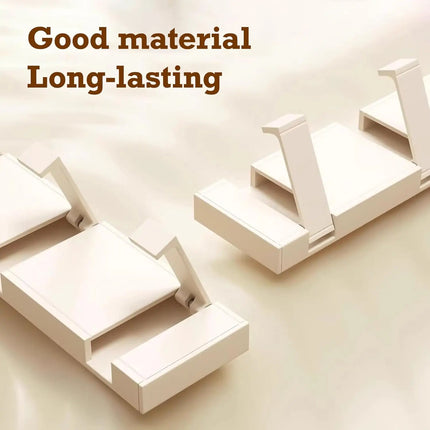 Coat Rack Wall Mount with Hidden HooksDoor and Towel Hooks for Hanging Hats Clothes and Bags in Bathrooms Kitchens and Entryways