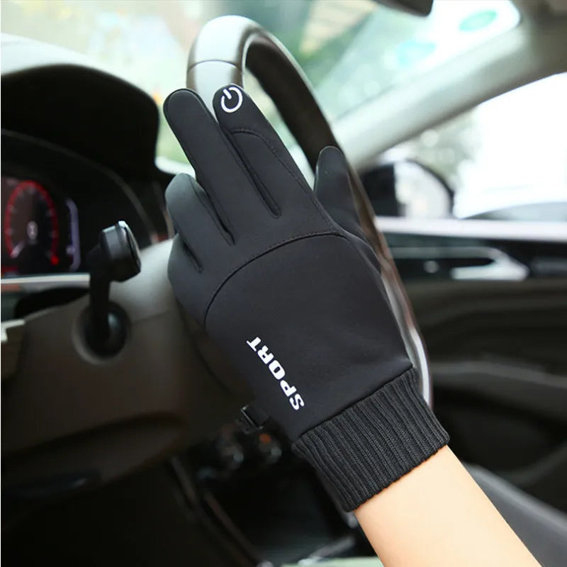 Men & Women Touch Screen Winter Gloves – Warm Water-Resistant Windproof Thermal Gloves
