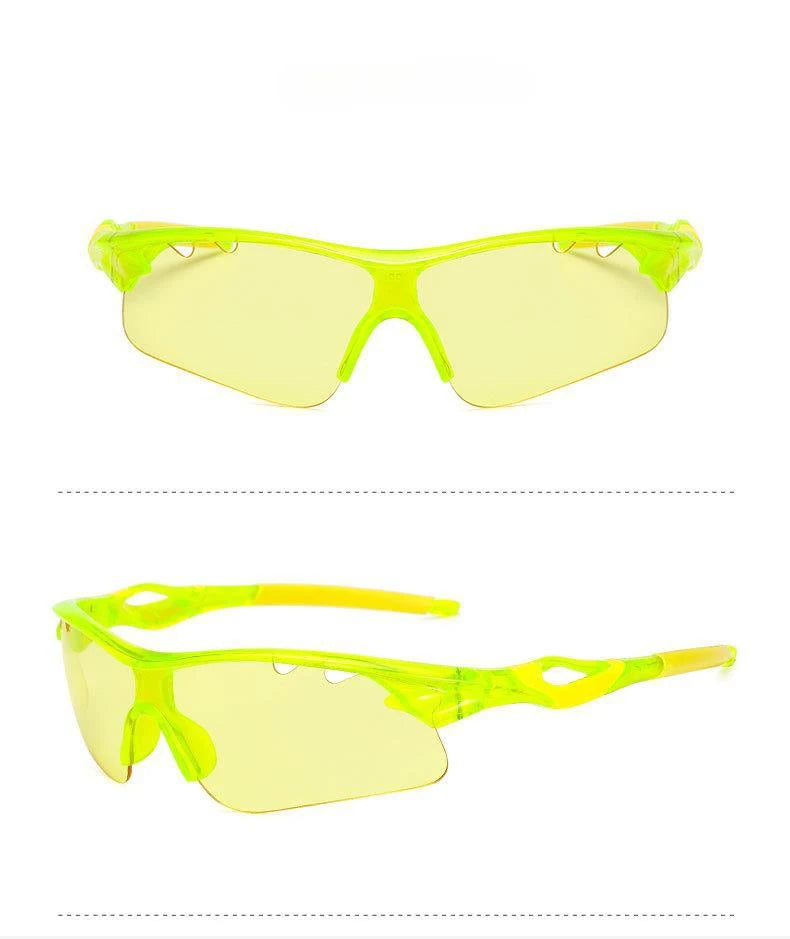 Men and Women Cycling Glasses, Mens Sunglasses for Men Outdoor, Eyewares Sports Sun Glasses, Multi Color Lens Unisex Glasses