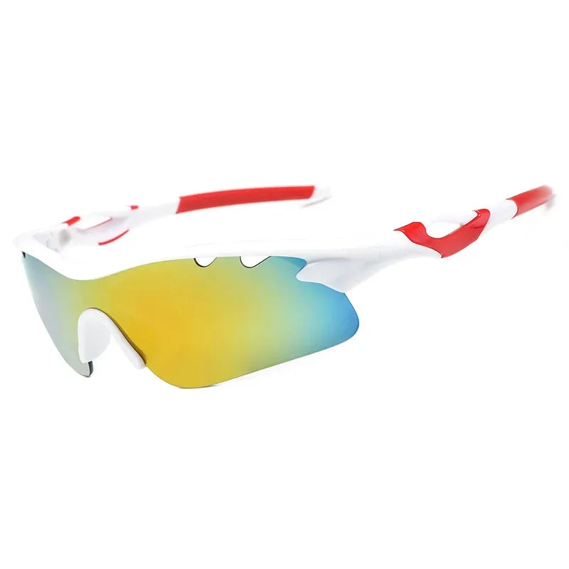 Men and Women Cycling Glasses, Mens Sunglasses for Men Outdoor, Eyewares Sports Sun Glasses, Multi Color Lens Unisex Glasses