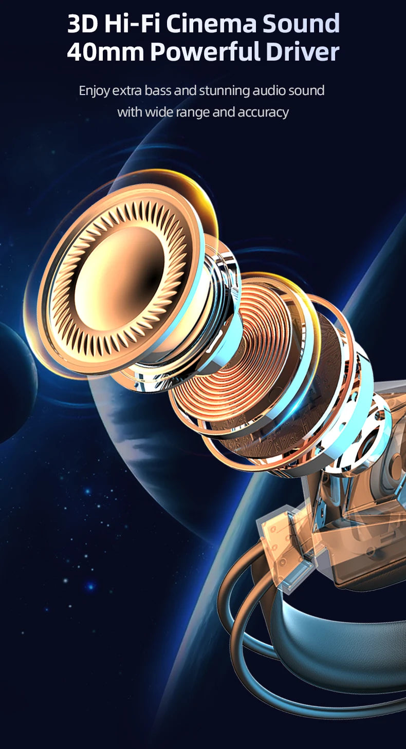 Headphones 3.5mm Wired Gaming, Headset Earphones Music For PS4, Play Station 4 Game PC Chat, computer With Microphone