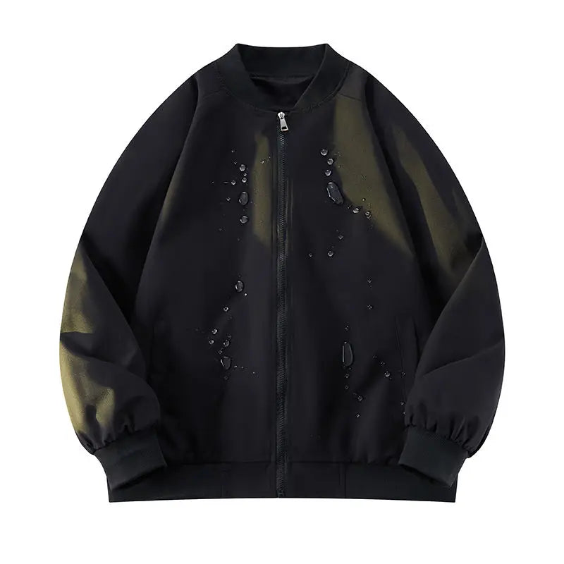 Men’s Casual Zipper Jacket – Spring & Autumn Lightweight Coat