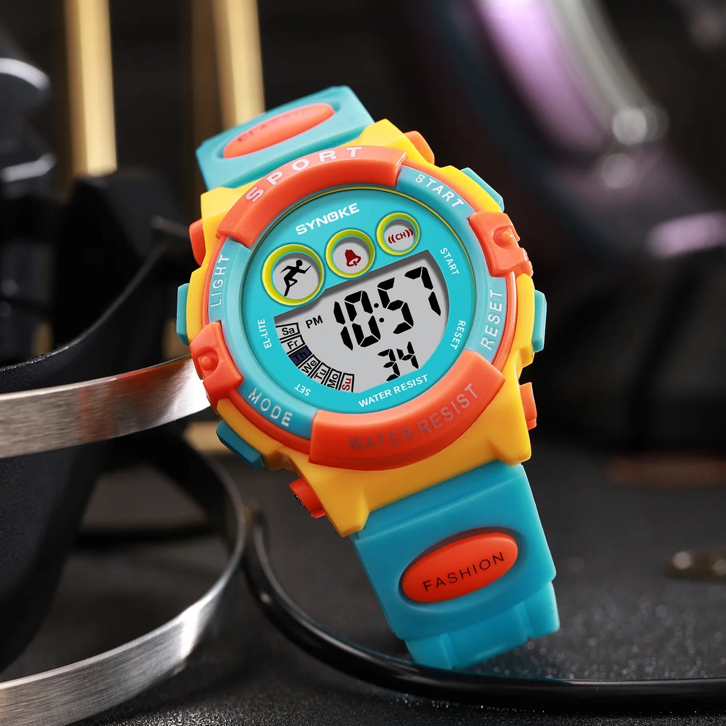 Waterproof Sport Children Watch, LED Digital Kids Watches, Luxury Electronic Watch for Kids Children Boys Girls Gifts