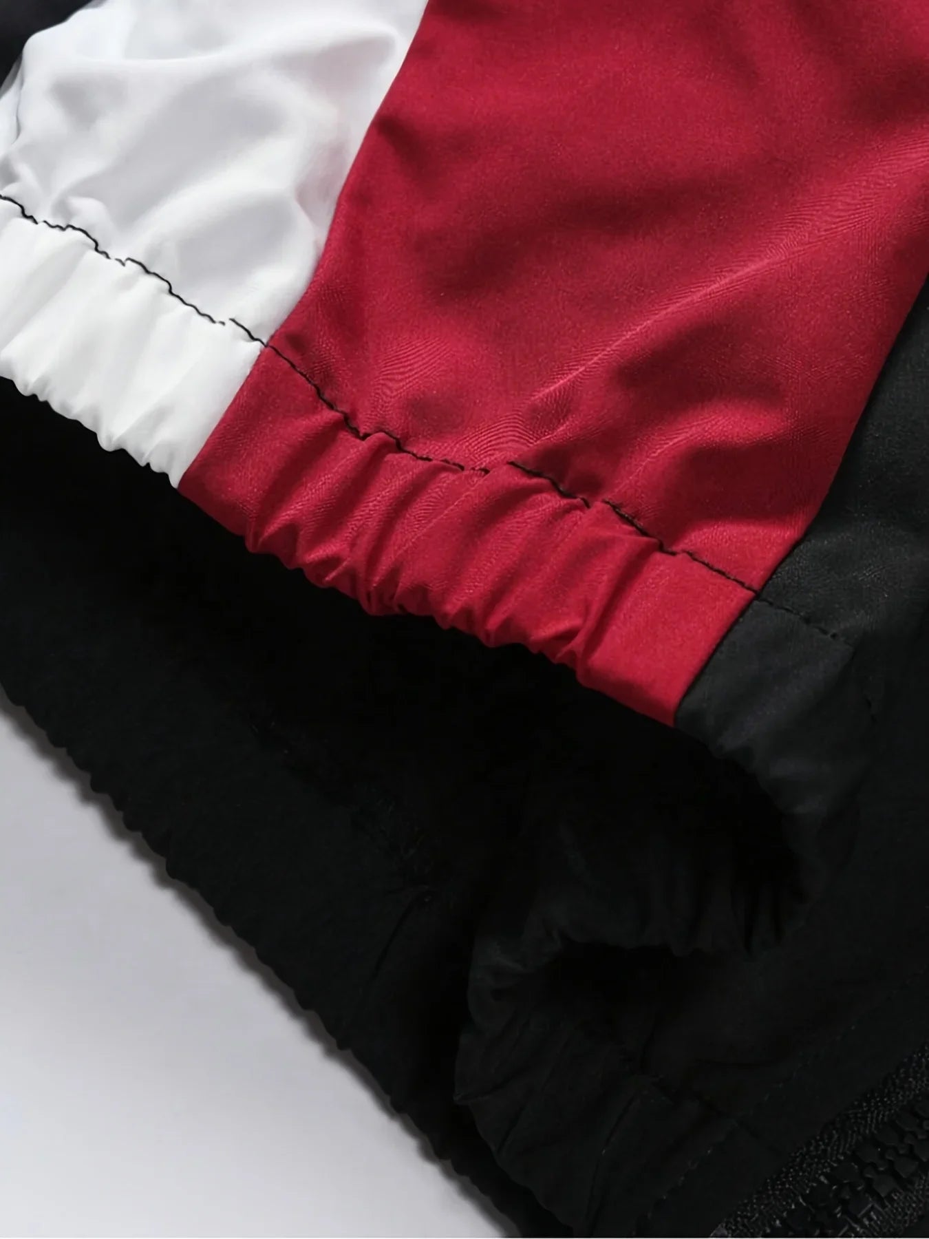 JoseSalman Men’s Casual Patchwork Jacket – Spring & Autumn Zipper Coat