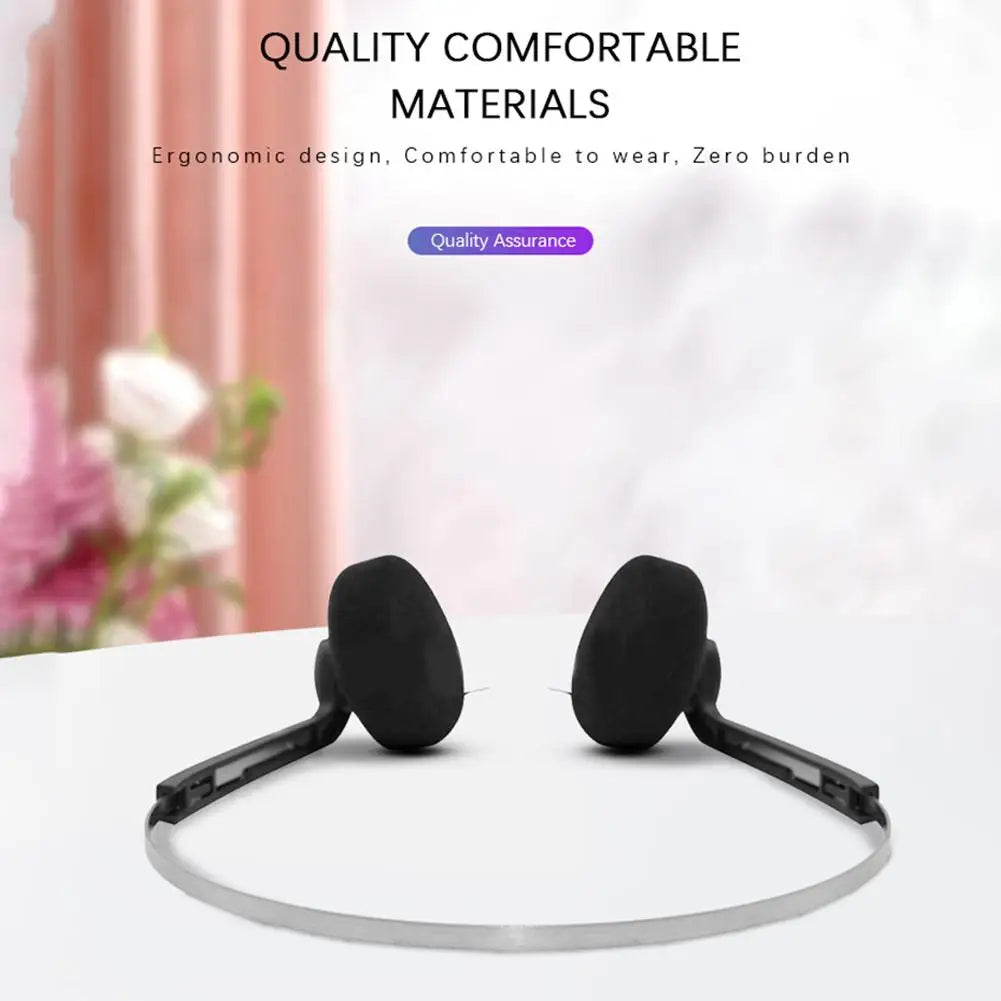 Underwire Headphone Music Mp3, Walkman Retro Feelings Portable, Wired Small Headphones Sports, Fashion Photo Props