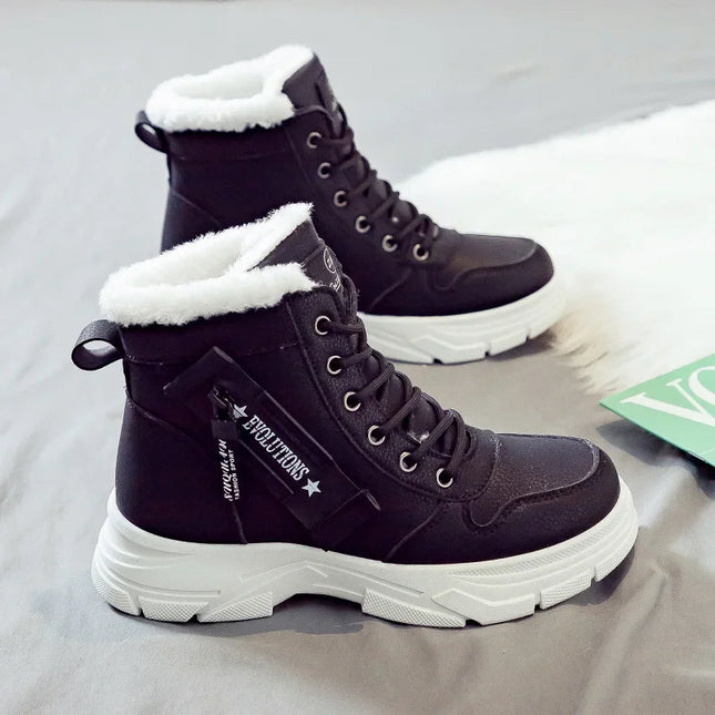 Winter Snow Boots for Women 2025 New Casual High-top Shoes Warm Sneakers Platform Comfortable Ankle Boots Women Shoes for Women