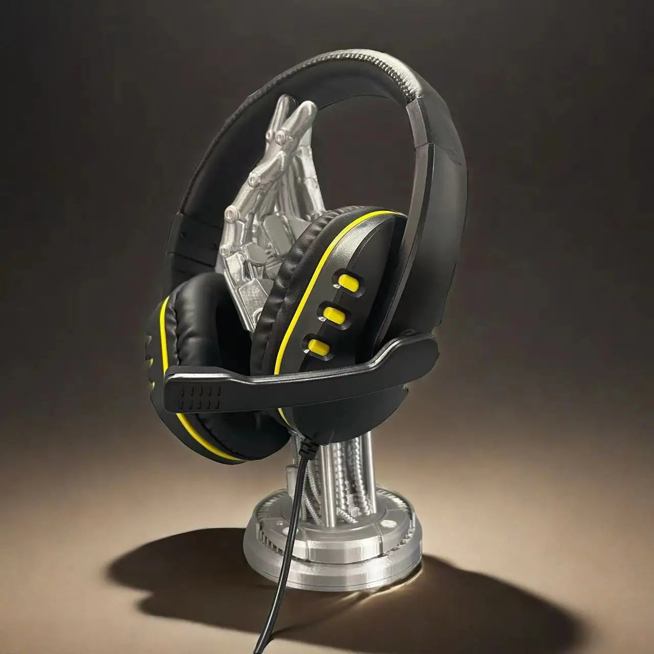 7260 Wired Headphones with, Microphone，Suitable for work, meetings、Study Recording、Entertainment Games，Compatible：PS4/PS5/Xbox One