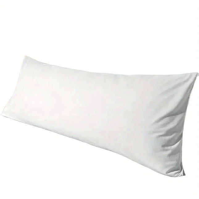 1pc Luxurious Body Pillow Cover - Double Brushed Polyester, 20"x54" , Super Soft Pillowcase Protector