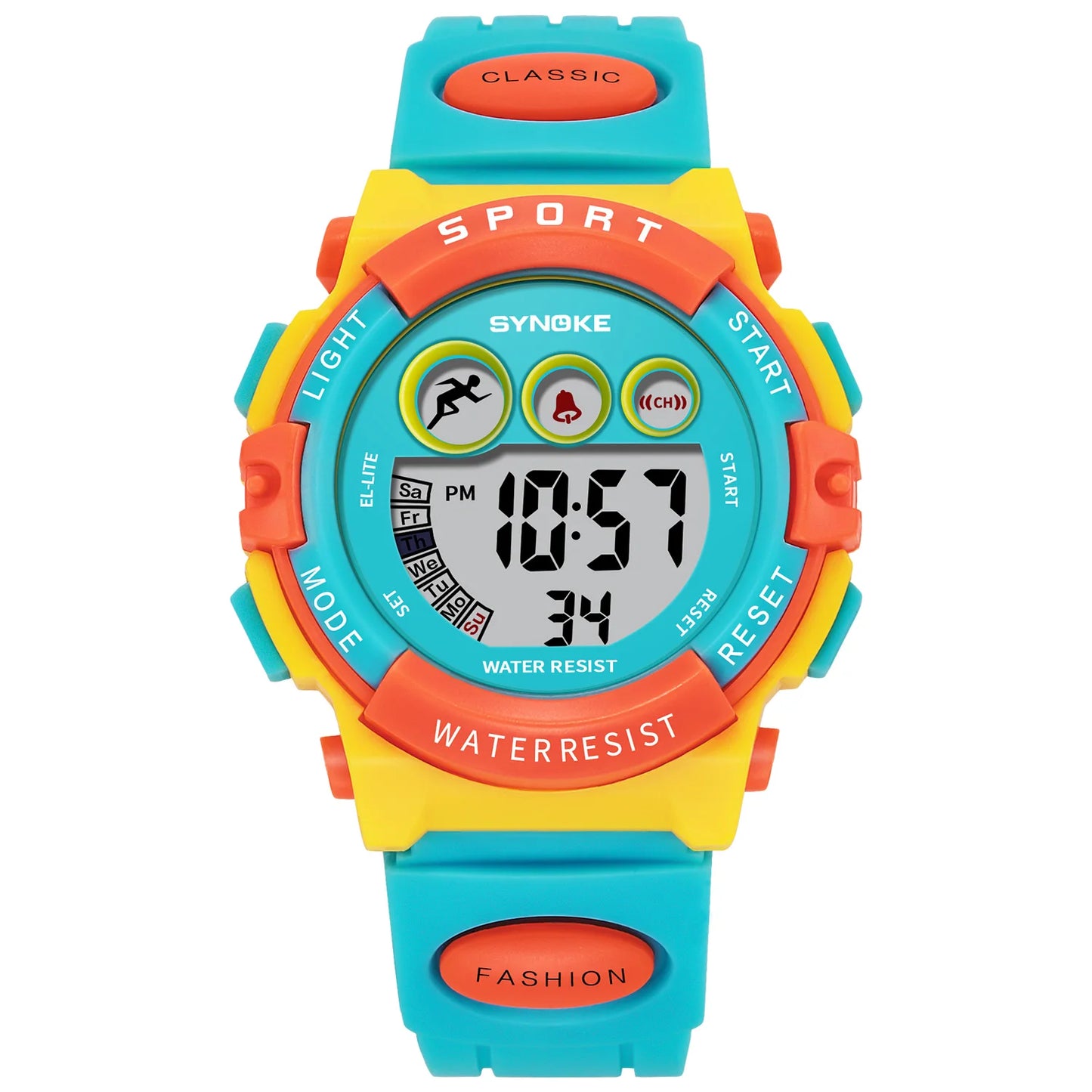 Waterproof Sport Children Watch, LED Digital Kids Watches, Luxury Electronic Watch for Kids Children Boys Girls Gifts