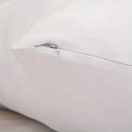 1pc Luxurious Body Pillow Cover - Double Brushed Polyester, 20"x54" , Super Soft Pillowcase Protector