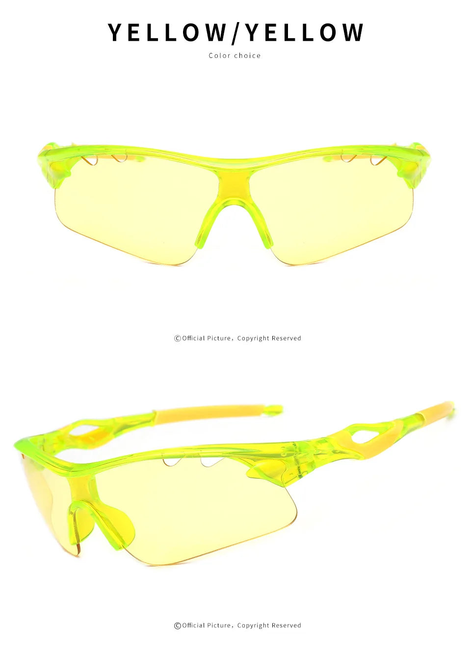 Men and Women Cycling Glasses, Mens Sunglasses for Men Outdoor, Eyewares Sports Sun Glasses, Multi Color Lens Unisex Glasses